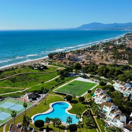 Lunamar Beachfront With Swimming Pool, Football, Tennis, Paddle And Basketball Courts - Eaw Homes Lägenhet *