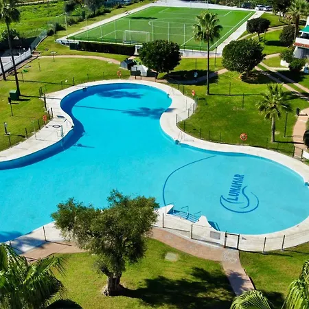 Apartment Lunamar Beachfront With Swimming Pool, Football, Tennis, Paddle And Basketball Courts - Eaw Homes *