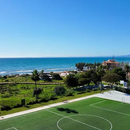 Apartment Lunamar Beachfront With Swimming Pool, Football, Tennis, Paddle And Basketball Courts - Eaw Homes Marbella